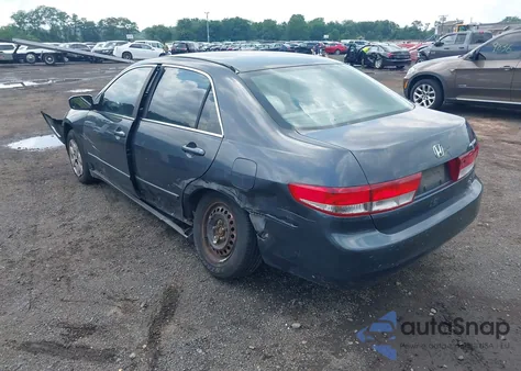 2003 Honda Accord 2.4 Lx z USA, uszkodzony, nr VIN 1HGCM56353A092688